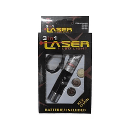 Laser Puntero 3 En 1 Linterna Detector Billete Falso