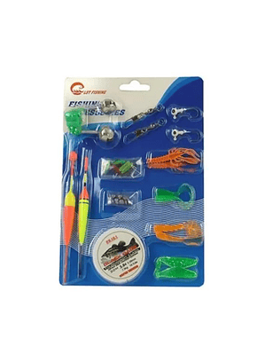 Set De Pesca Completo 14 Accesorios Para Pescar
