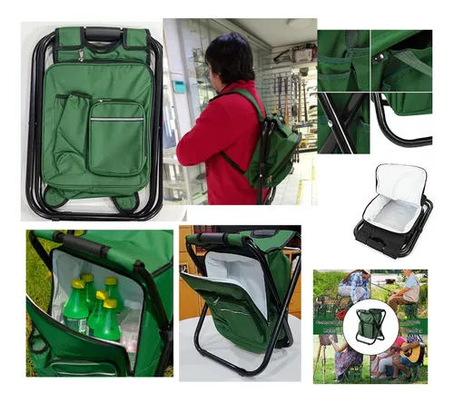 Piso C/bolso Plegable Asiento Moch Icepack Camping Outdoor