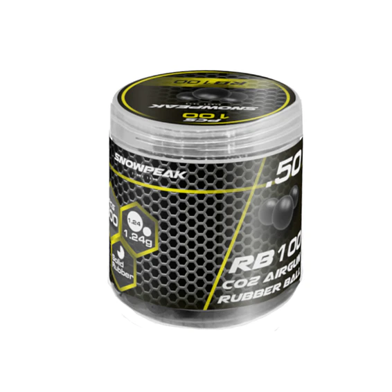 Bolas De Goma Snowpeak Reutilizables X300 Uds cal .50 1