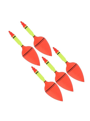 FLOTADORES BOBBER DE PESCA PACK (05) PIEZAS BOYA DE PESCA