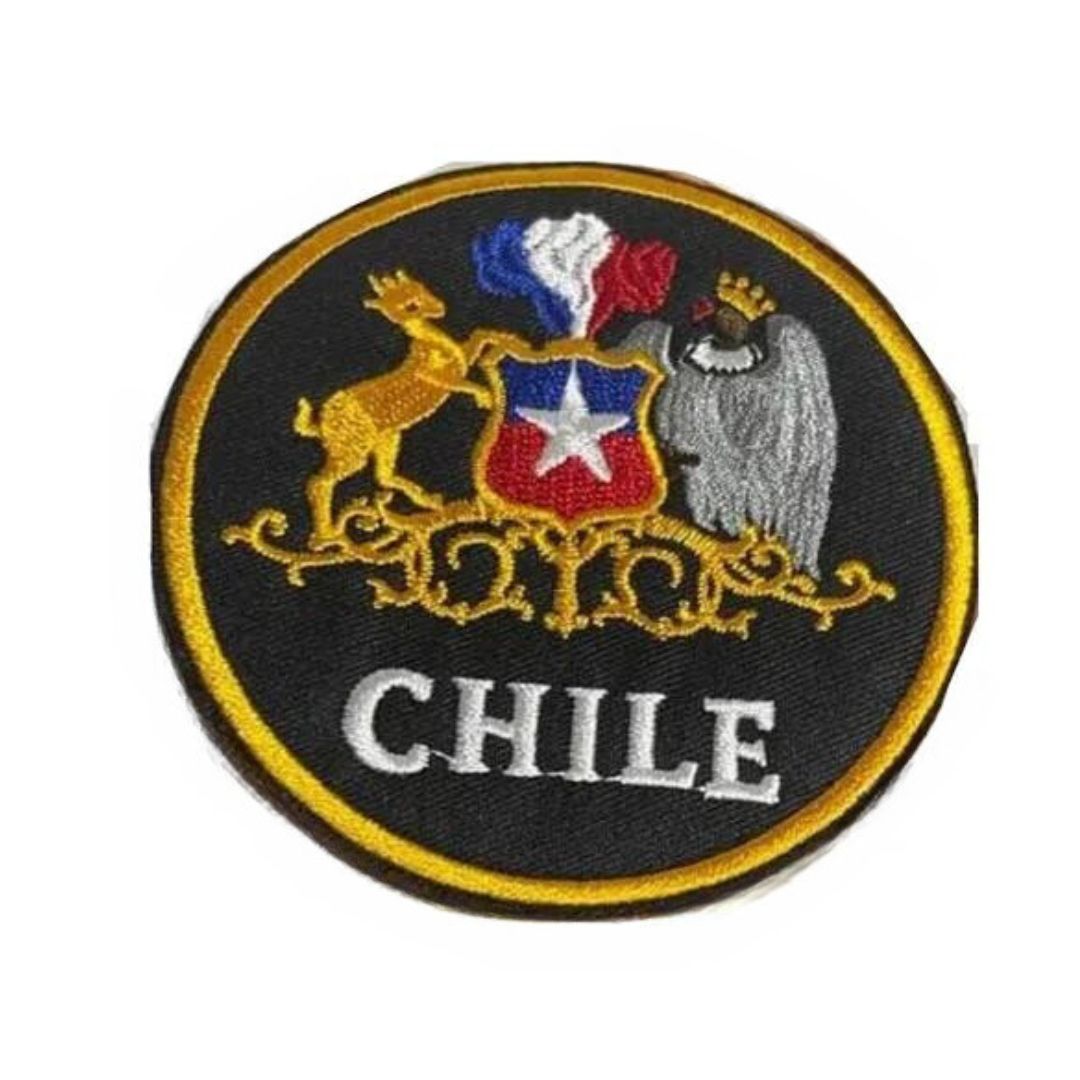 Parche Uniforme Táctico Escudo Chile Sin Velcro