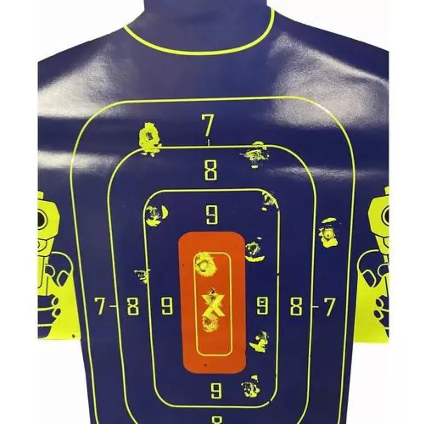 Diana Target Adhesivo Tiro Silueta Humano Airsoft Tiro 6