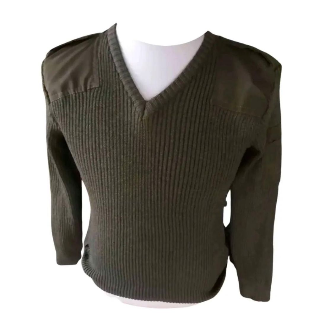 Sweater Cardigans Chaleco Comando Cuello V