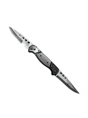 Navaja Cortapluma Automatica Doble Hoja Con Funda Caza