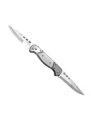 Navaja Cortapluma Automatica Doble Hoja Con Funda Caza