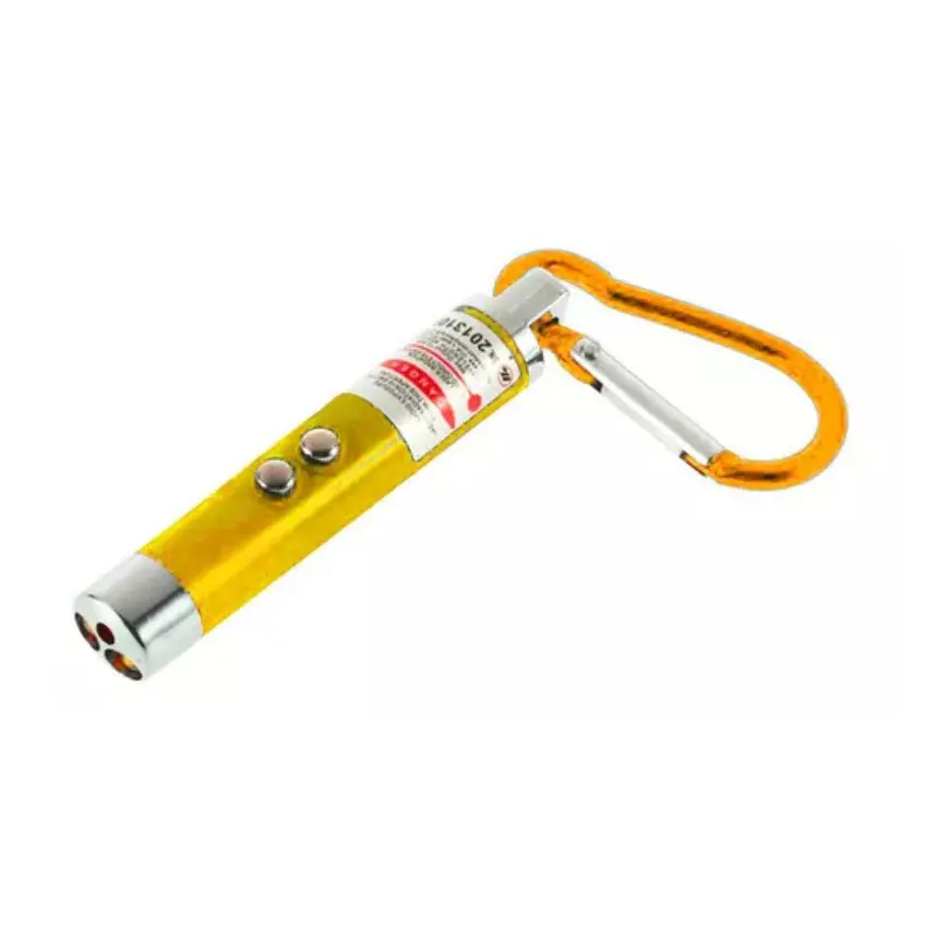 Llavero Puntero Laser Rojo  Unidad /5 Puntas Intercambiables  2