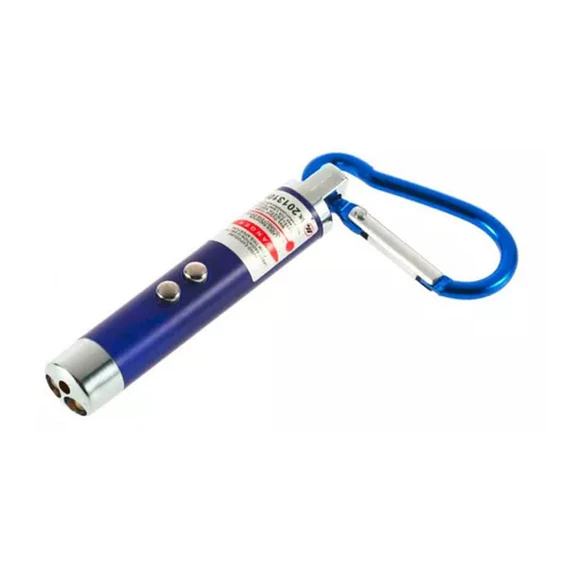 Llavero Puntero Laser Rojo  Unidad /5 Puntas Intercambiables  5