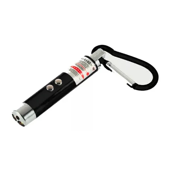 Llavero Puntero Laser Rojo  Unidad /5 Puntas Intercambiables  6
