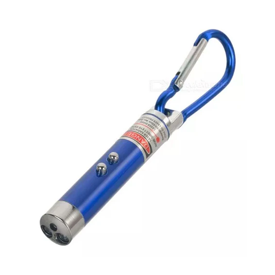 Llavero Puntero Laser Rojo  Unidad /5 Puntas Intercambiables  7