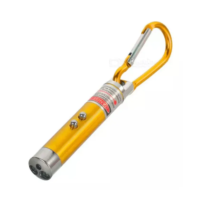 Llavero Puntero Laser Rojo  Unidad /5 Puntas Intercambiables  8