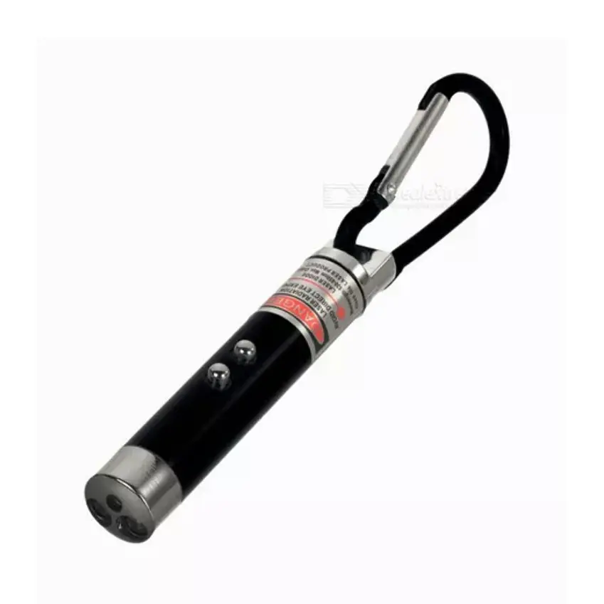 Llavero Puntero Laser Rojo  Unidad /5 Puntas Intercambiables  9