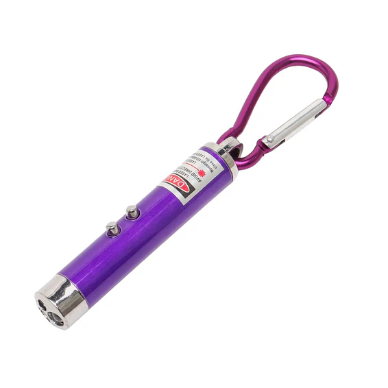 Llavero Puntero Laser Rojo  Unidad /5 Puntas Intercambiables  13