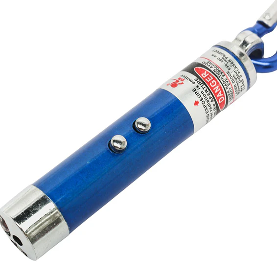 Llavero Puntero Laser Rojo  Unidad /5 Puntas Intercambiables  14