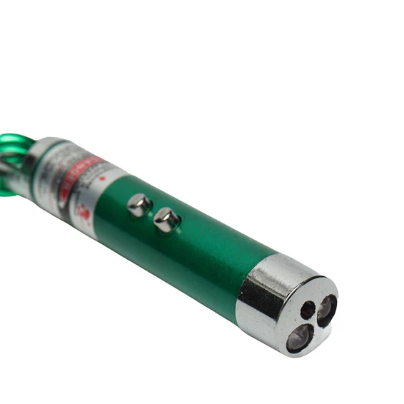 Llavero Puntero Laser Rojo  Unidad /5 Puntas Intercambiables  15