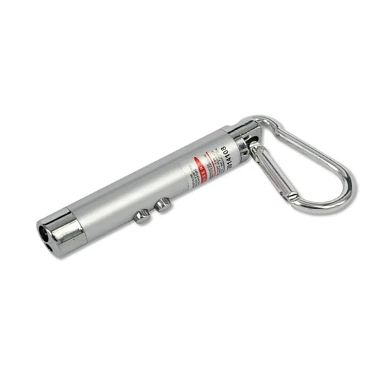Llavero Puntero Laser Rojo  Unidad /5 Puntas Intercambiables  12