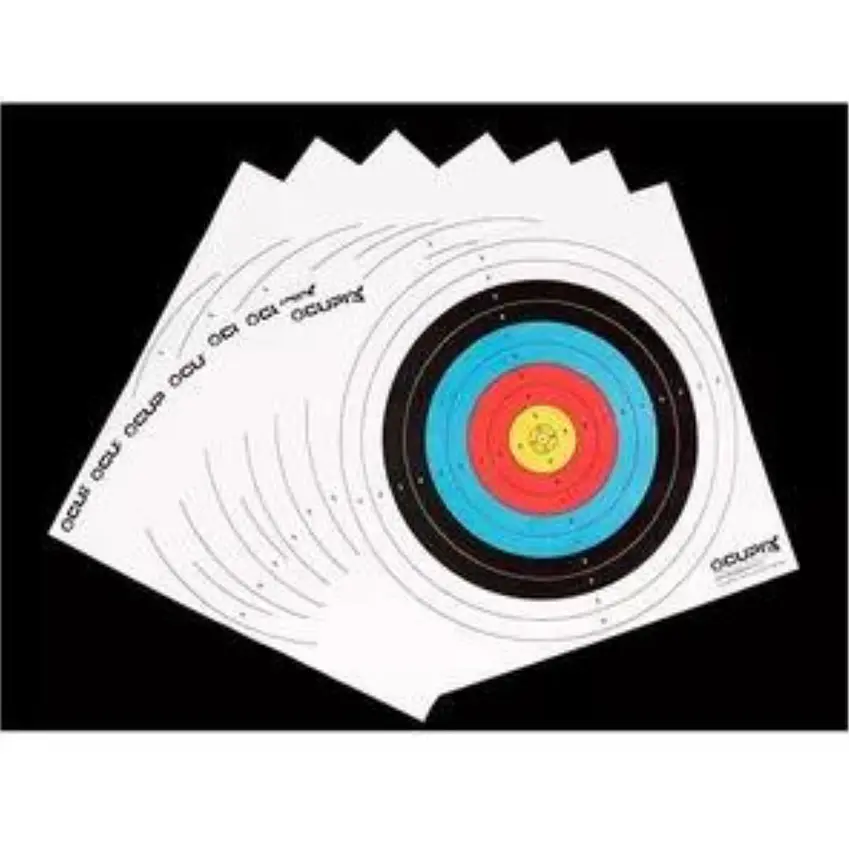TARGET PAPEL DE TIRO AL BLANCO 60 CM X 60 CM  4
