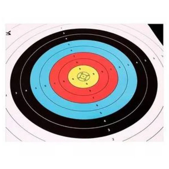 TARGET PAPEL DE TIRO AL BLANCO 60 CM X 60 CM  5