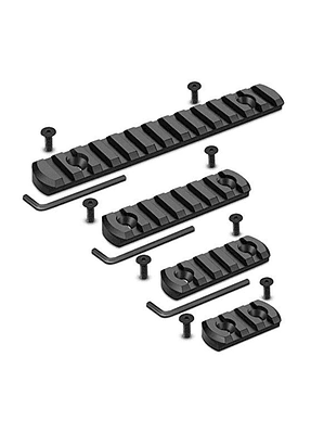 Juego Accesorios Para Carriles Picatinny Compatible Con Sistemas Mlok