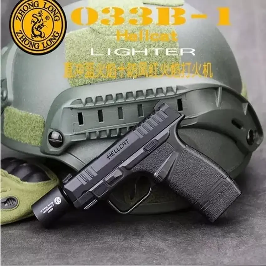 Encendedor Pistola Glock Recargable - Bencina 3