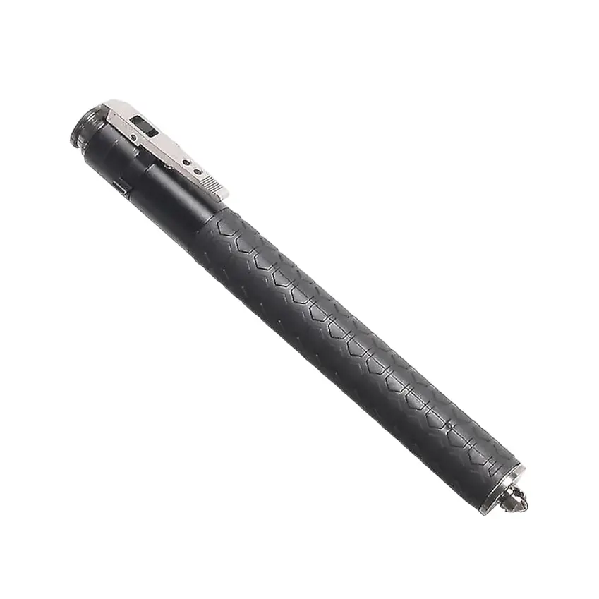 Baston Automatico Defensa Personal Rompe Vidrios Expandable Steel Stick 2