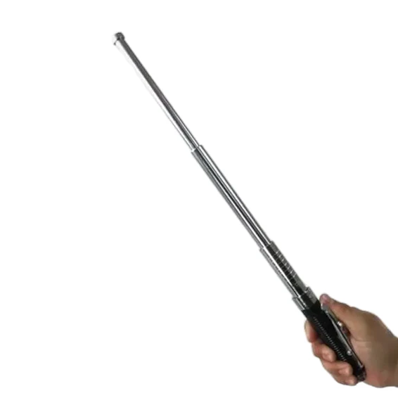 Baston Automatico Defensa Personal Rompe Vidrios Expandable Steel Stick 3