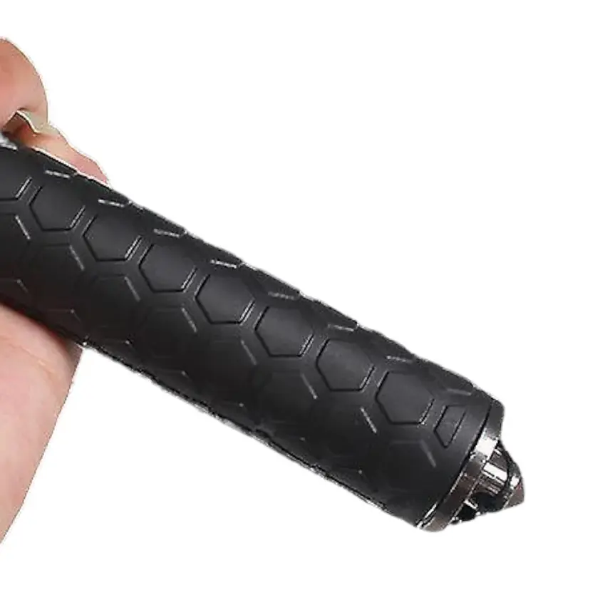 Baston Automatico Defensa Personal Rompe Vidrios Expandable Steel Stick 5
