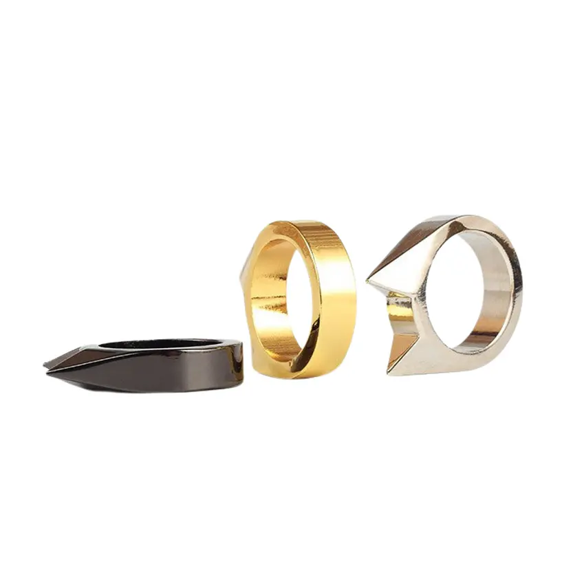 ANILLO DEFENSA PERSONAL TIPO MANOPLA DESTAPADOR METAL GATO 4