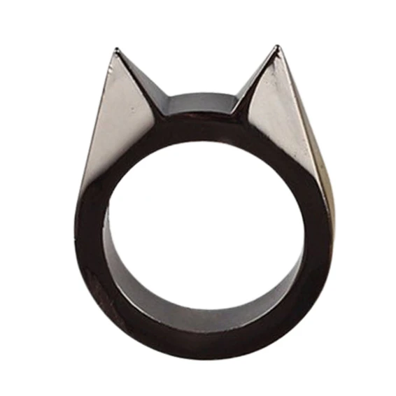 ANILLO DEFENSA PERSONAL TIPO MANOPLA DESTAPADOR METAL GATO 7