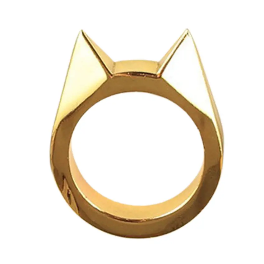 ANILLO DEFENSA PERSONAL TIPO MANOPLA DESTAPADOR METAL GATO 3