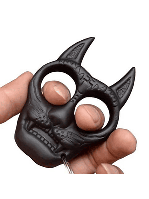 Manopla Llavero Gato 2 Puntas Defensa Personal 