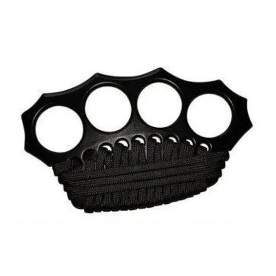 Manopla Acero Defensa Persona + Cuerda Paracord 3