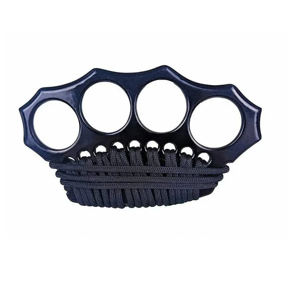 Manopla Acero Defensa Persona + Cuerda Paracord 6
