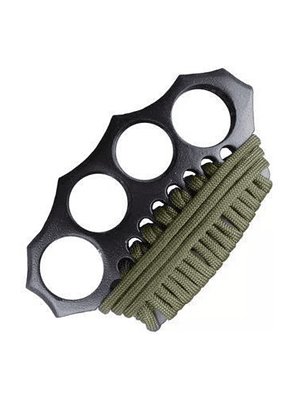 Manopla Acero Defensa Persona + Cuerda Paracord