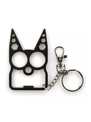 Llavero Destapador Diseño Gato Aluminio