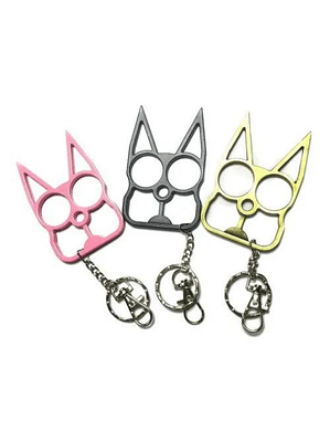 Llavero Destapador Diseño Gato Aluminio