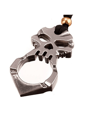 Kubotan Manopla Dedo Finger Skrull Acero 