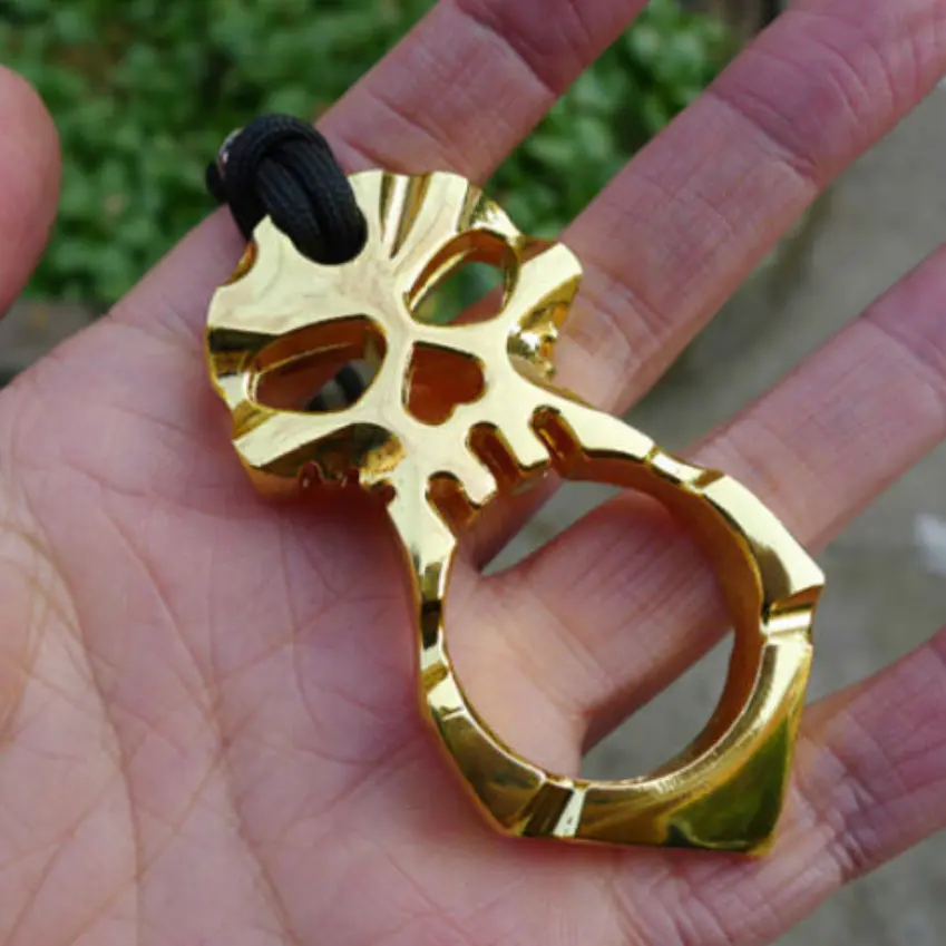 Kubotan Manopla Dedo Finger Skrull Acero  6