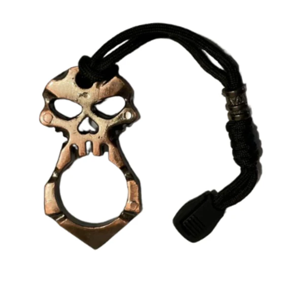 Kubotan Manopla Dedo Finger Skrull Acero  11