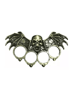 Manopla Calavera Autodefensa Puño Americano