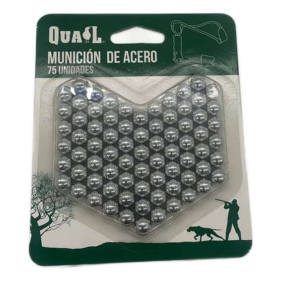 Municiones Honda Resortera 9 mm Balines Acero 1