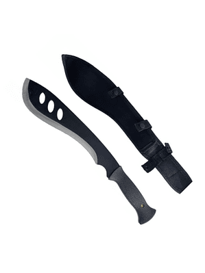 CUCHILLO KUKRI MACHETE BLACK HERRAMIENTA INTERIOR