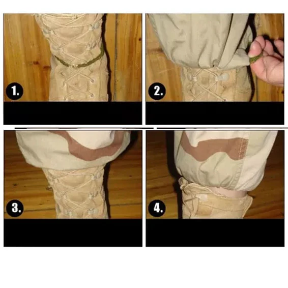 LIGAS TRENZADA PANTALÓN - TACTICO - CAMPING 7