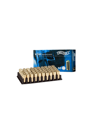 Municion 50uds Fogueo Arma Cal. 9mm Pistola Sonido