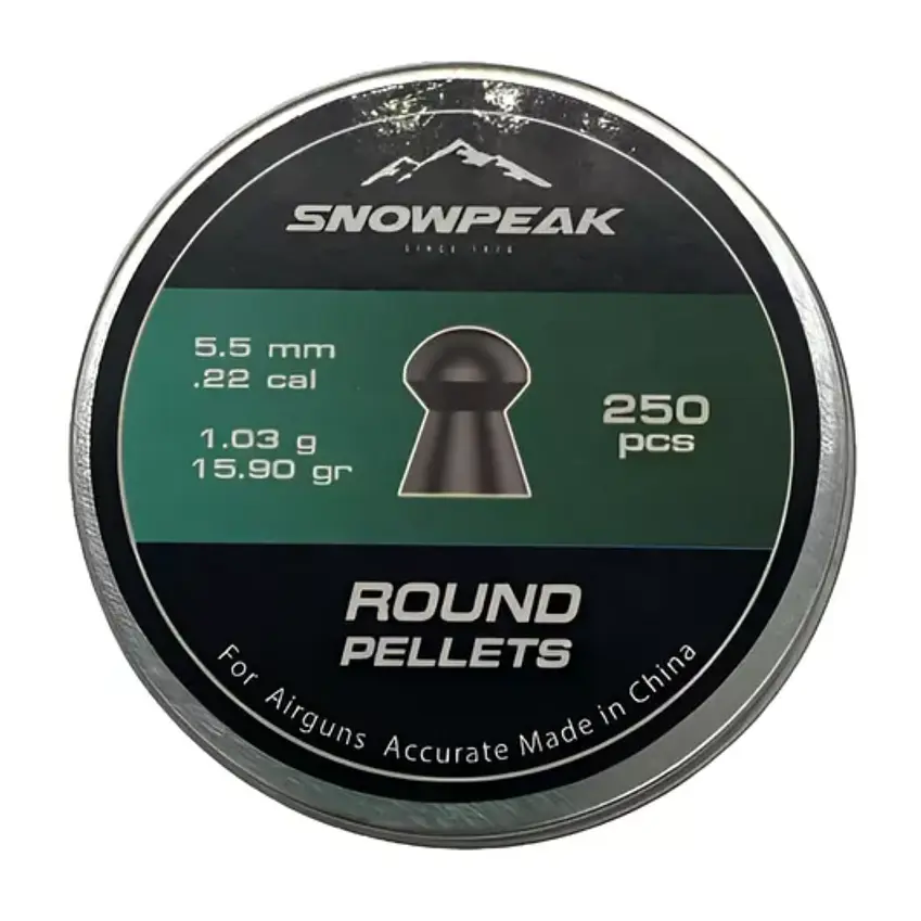 POSTON SNOWPEAK 250 PCS POINTED PELLETS CAL 5.5 MM  1