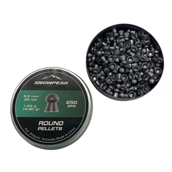 POSTON SNOWPEAK 250 PCS POINTED PELLETS CAL 5.5 MM  3