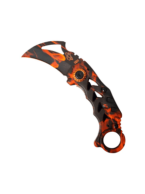 Cuchillo Karambit Jungle Moon Apertura Asistida
