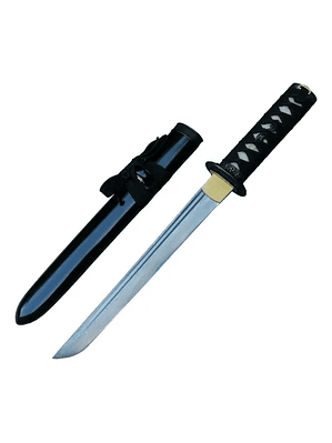 ⚔️ Katana Tanto de Acero Funcional 🔥 Con Filo Real y Detalle Japonés