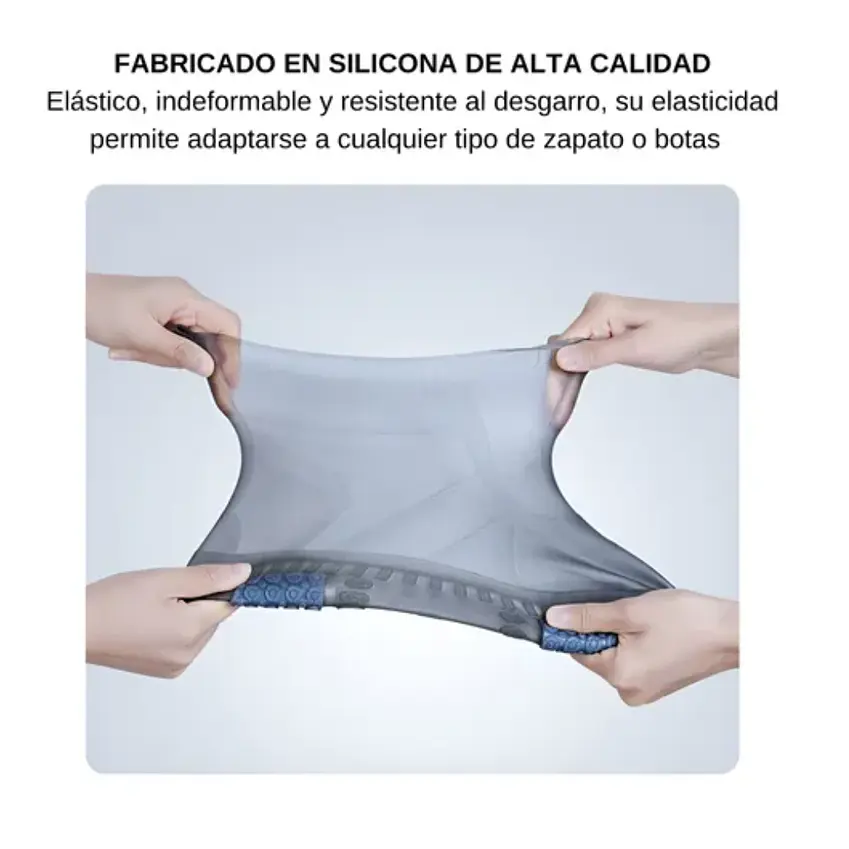 Funda Cubre Calzado Impermeable Aislante Lluvia 5