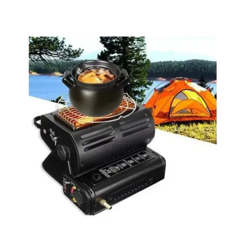 Calefactor Estufa A Gas Portatil Supervivencia Camping 7